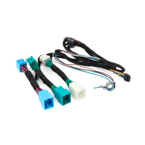 Chicote em T para carro OEM TSCN com conector verde azul branco de 26 pinos 27 pinos para atualização do sistema de áudio