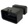 Conector preto TE AMPSEAL de 23 pinos Conector fio a fio 