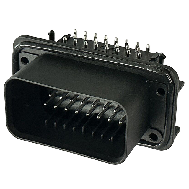 Conector preto TE AMPSEAL de 23 pinos PCB conector fio a placa 1-770669-1